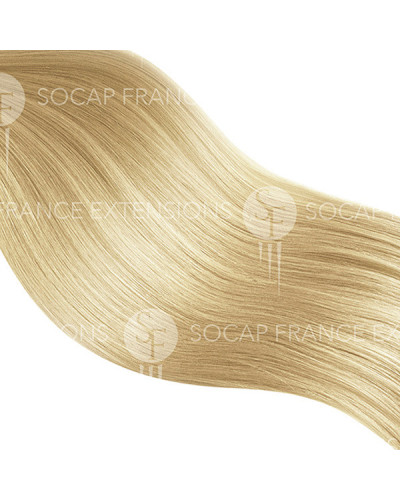 Extention Adhésive Soft Hair N°1001 BLond Très Très Clair Nacré x10 Socap