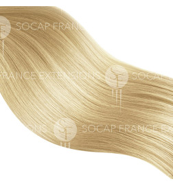 Extention Adhésive Soft Hair N°1001 BLond Très Très Clair Nacré x10 Socap