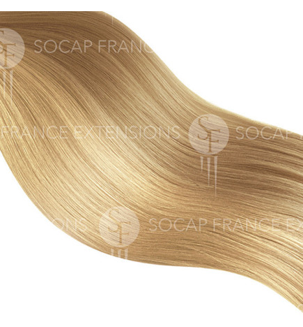Extention Adhésive Soft Hair N°140 blond clair doré x10 Socap