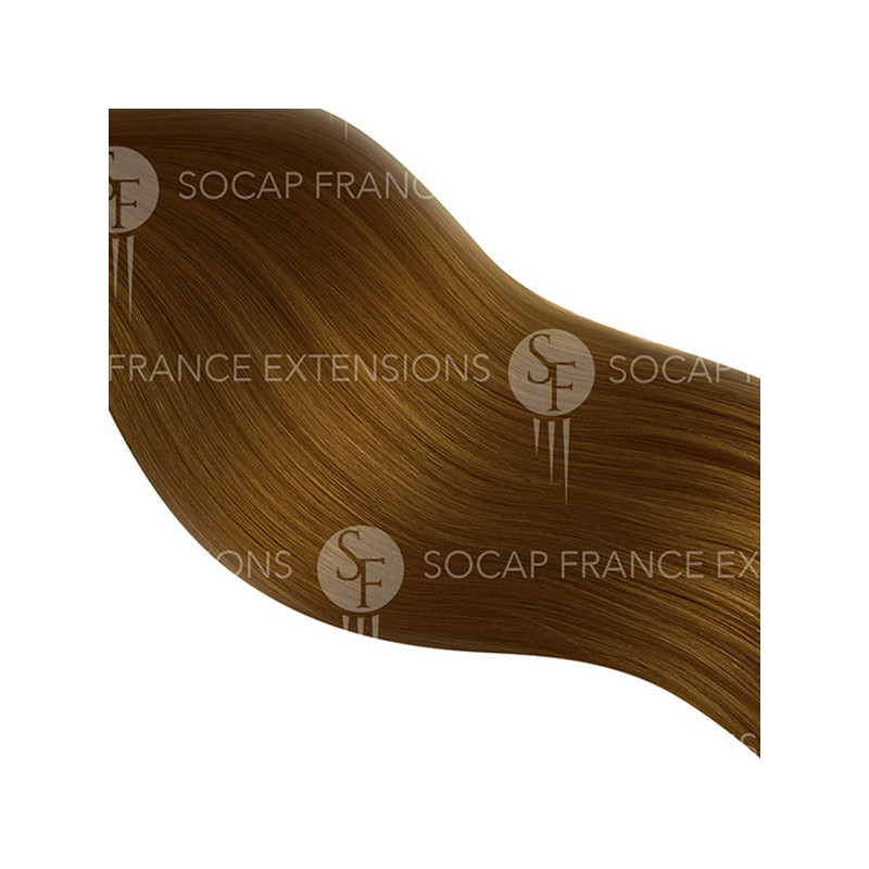 Extention Adhésive Soft Hair N°17 Blond Clair Doré Profond x10