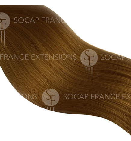 Extention Adhésive Soft Hair N°17 blond clair doré profond x10 Socap