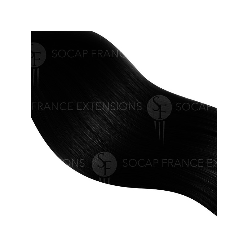 Extention Adhésive Soft Hair N°1B Noir x10