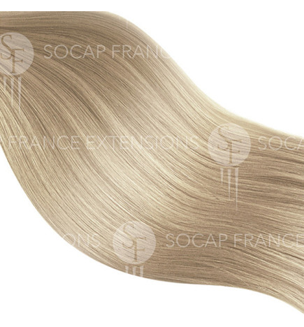 Extention Adhésive Soft Hair N°25 trés blond cendré clair x10 Socap