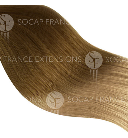 Extention Adhésive Soft Hair N°10/20 Blond Clair Doré/Blond Trés Trés Clair x10 Socap