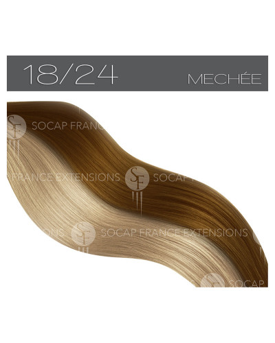 Mèches Cheveux Naturelles Premium 18/24SoCap