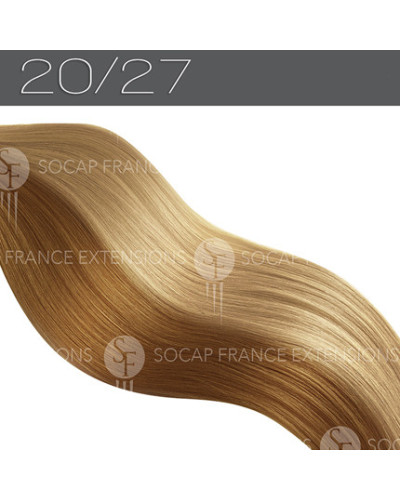 Mèches Cheveux Naturels Premium 20/27 Blond Très Très Clair - Blond Clair MielSo.Cap