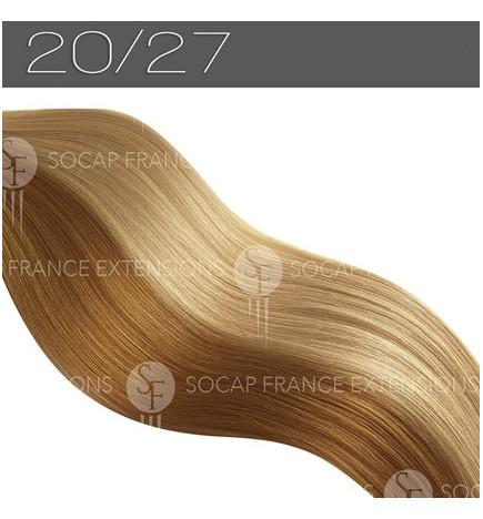 Mèches Cheveux Naturels Premium 20/27 Blond Très Très Clair - Blond Clair MielSo.Cap