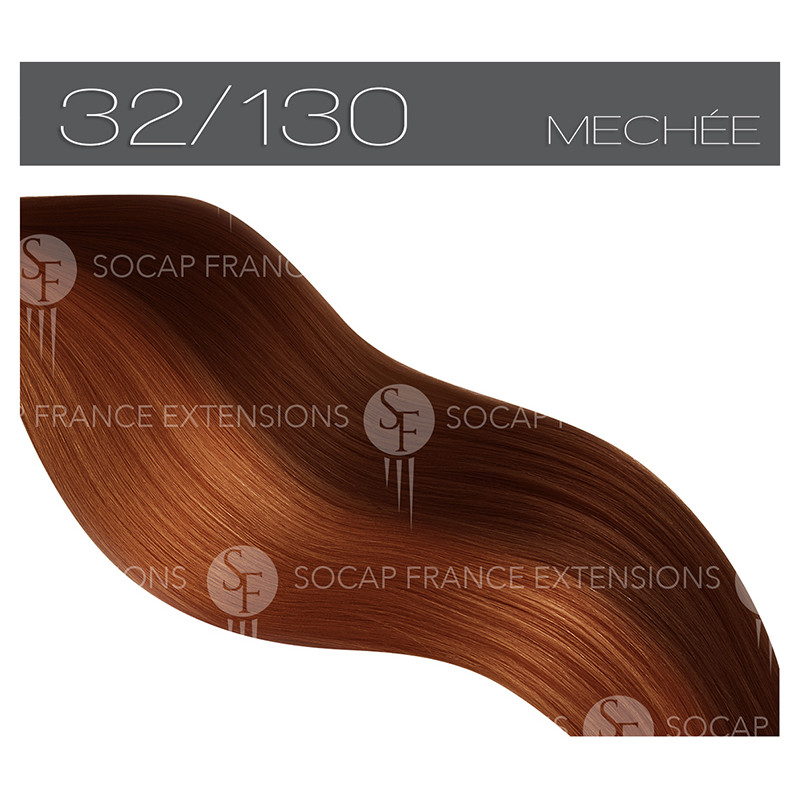 Mèches Cheveux Naturelles Premium 32/130SoCap