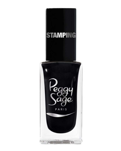 Vernis à Ongles Stamping Noir Peggy Sage 11ml