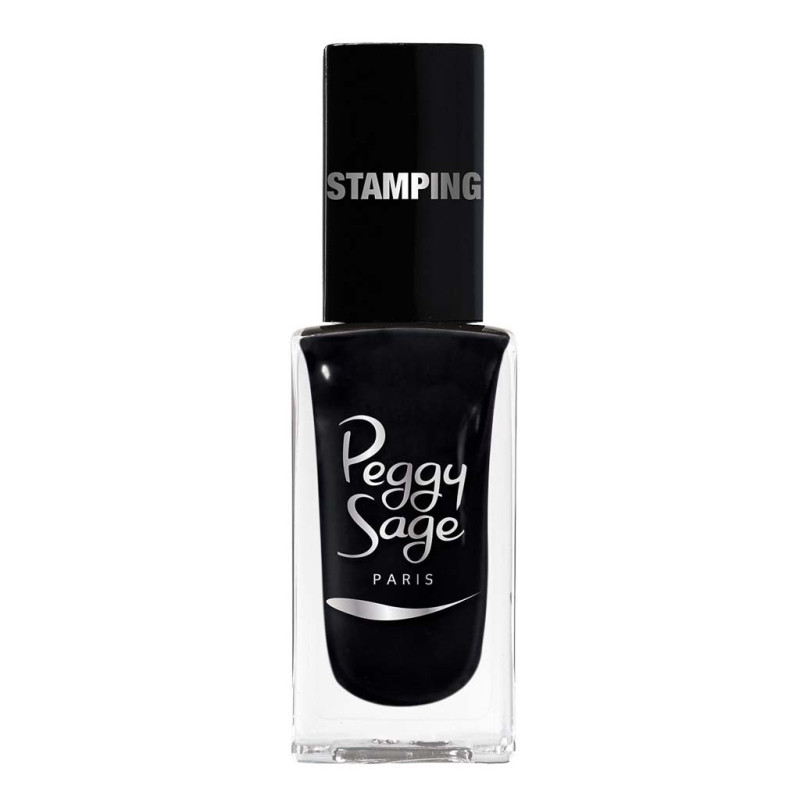 Vernis à Ongles Stamping Noir Peggy Sage 11ml