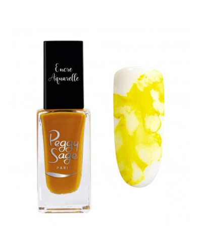 Encre Aquarelle pour Ongles Yellow Peggy Sage 10ml