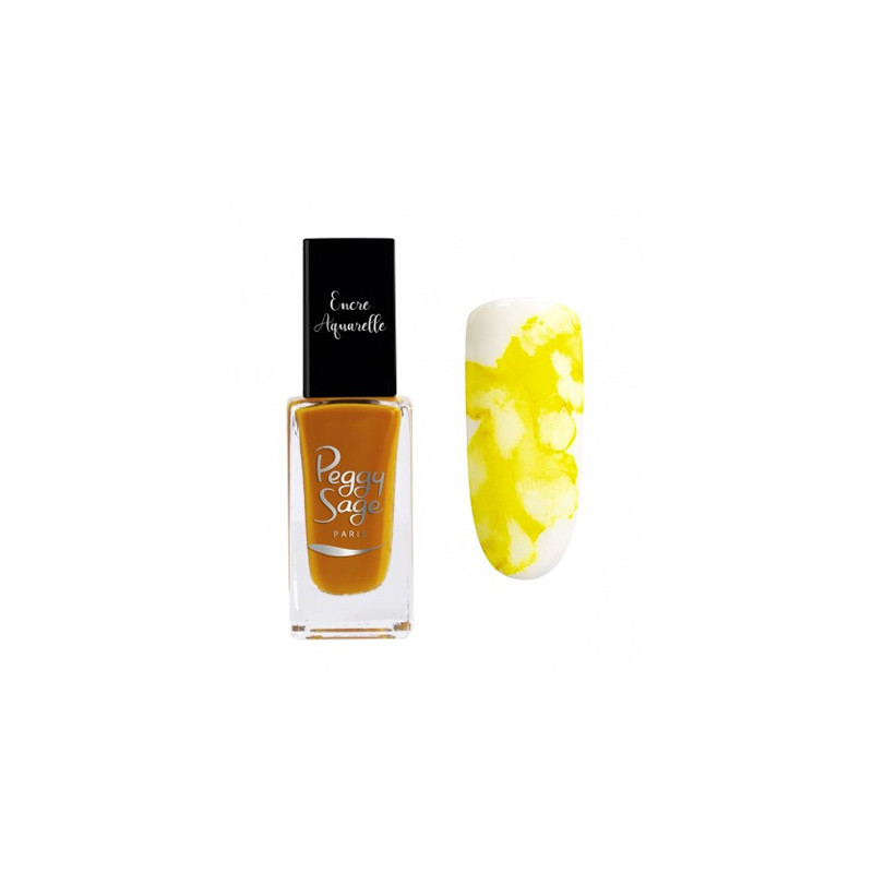 Encre Aquarelle pour Ongles Yellow Peggy Sage 10ml