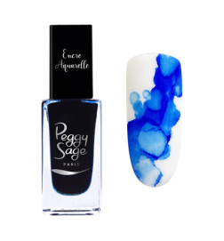 Encre Aquarelle pour Ongles Blue Peggy Sage 10ml
