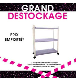 Guéridon Salli 3 Plateaux