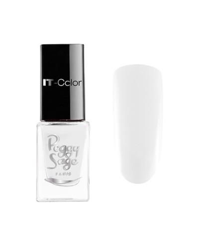 Mini Vernis à Ongles It Color N°5000 Blanche 5ml Peggy Sage