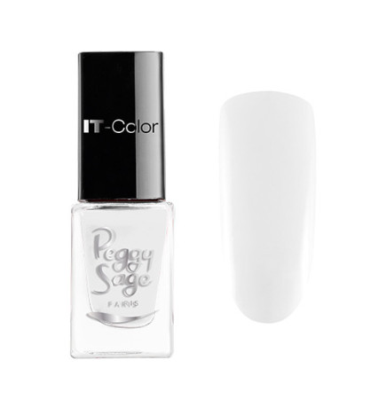 Mini Vernis à Ongles It Color N°5000 Blanche 5ml Peggy Sage