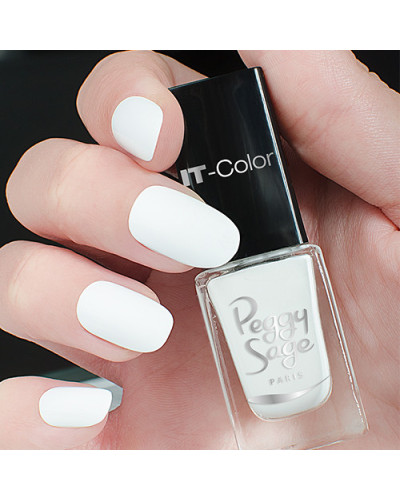Mini Vernis à Ongles It Color N°5000 Blanche 5ml Peggy Sage