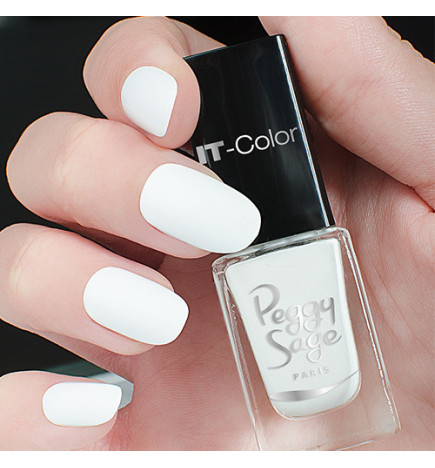Mini Vernis à Ongles It Color N°5000 Blanche 5ml Peggy Sage