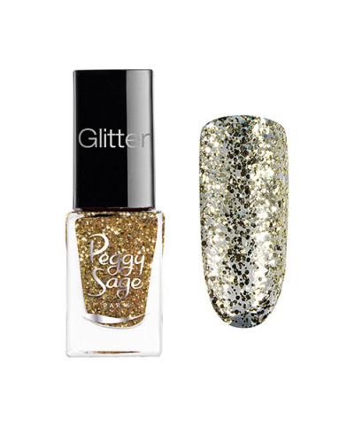 Mini Vernis à Ongles Pailleté N°5682 Eline Peggy Sage 5ml