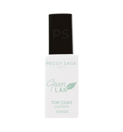 Top Coat Pailleté Green Lak Peggy Sage 10ml
