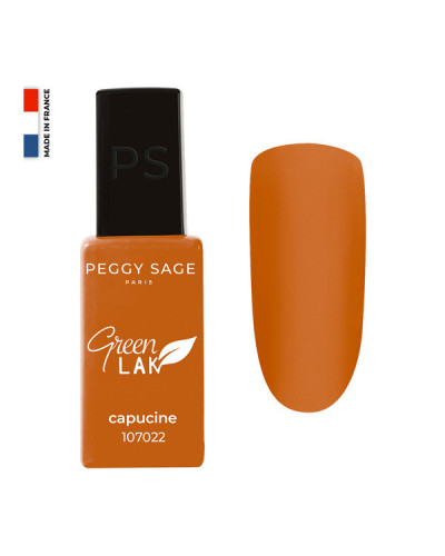 Vernis à Ongles Green Lak N°022 Capucine Peggy Sage 10ml
