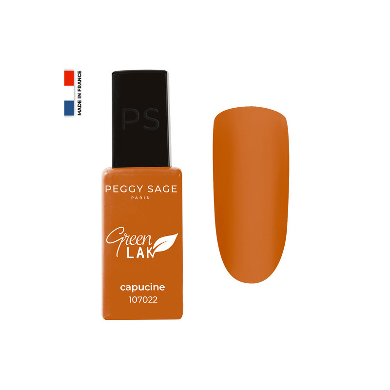 Vernis à Ongles Green Lak N°022 Capucine Peggy Sage 10ml