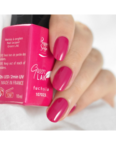 Vernis à Ongles Green Lak Laqué N°023 Fuchia Peggy Sage 10ml