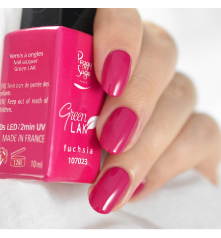 Vernis à Ongles Green Lak Laqué N°023 Fuchia Peggy Sage 10ml