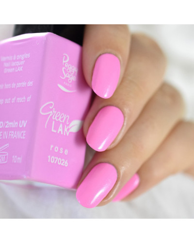 Vernis à Ongles Green Lak Nacré N°026 Rose Peggy Sage 10ml