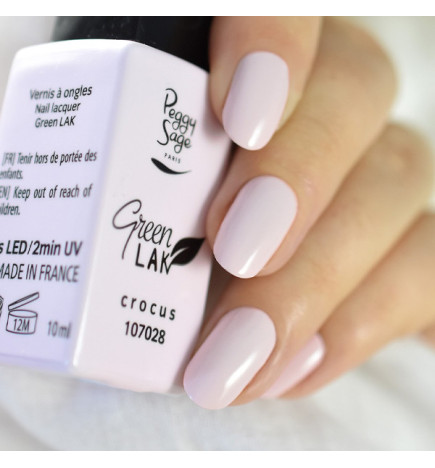 Vernis à Ongles Green Lak N°028 Crocus Peggy Sage 10ml