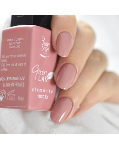 Vernis à Ongles Green Lak Laqué N°033 Clématite Peggy Sage 10ml