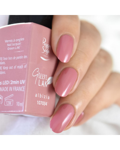 Vernis à Ongles Green Lak Laqué N°034 Albizia Peggy Sage 10ml
