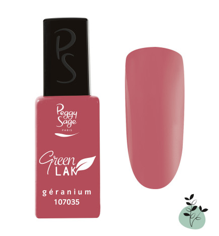 Vernis à Ongles Green Lak Laqué N°035 Géranium Peggy Sage 10ml