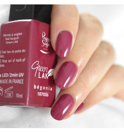 Vernis à Ongles Green Lak Laqué N°036 Bégonia Peggy Sage 10ml