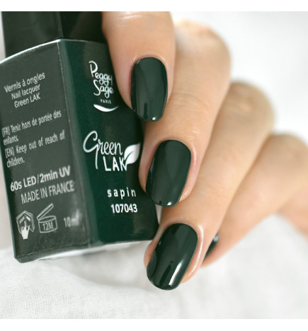 Vernis à Ongles Green Lak Laqué N°043 Sapin Peggy Sage 10ml