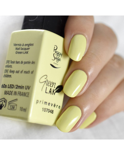 Vernis à Ongles Green Lak N°048 Primevère Peggy Sage 10ml