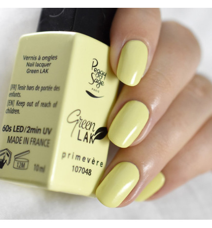 Vernis à Ongles Green Lak N°048 Primevère Peggy Sage 10ml