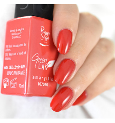 Vernis à Ongles Green Lak N°060 Amaryllis Peggy Sage 10ml