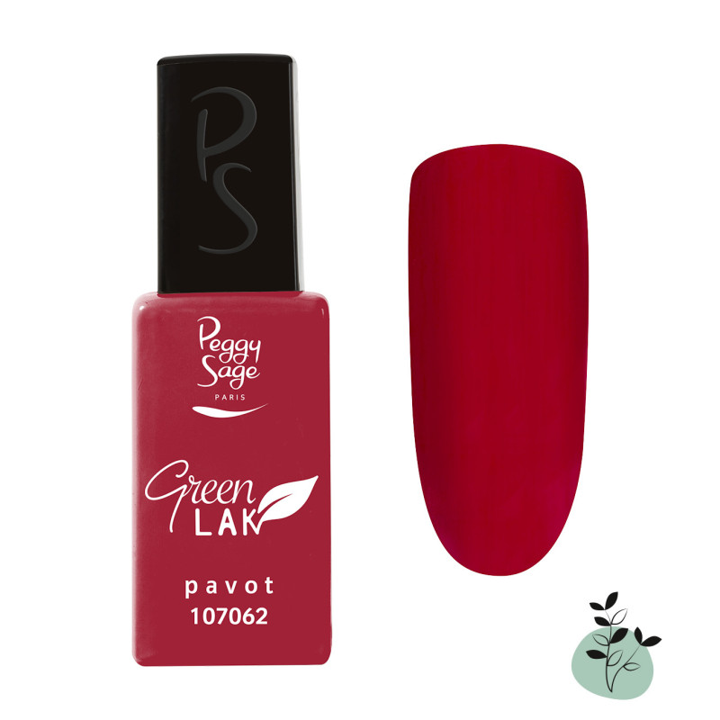 Vernis à Ongles Green Lak N°062 Pavot Peggy Sage 10ml Vernis à Ongles Green Lak N°062 Pavot Peggy Sage 10ml