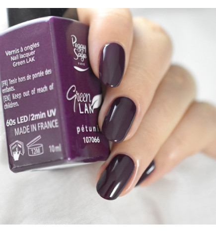 Vernis à Ongles Green Lak N°066 Pétunia Peggy Sage 10ml