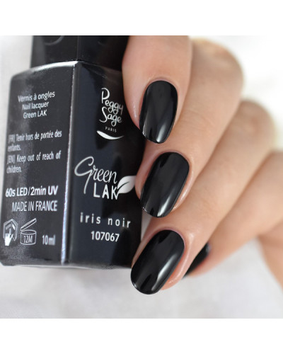 Vernis à Ongles Green Lak N°067 Iris Noir Peggy Sage 10ml