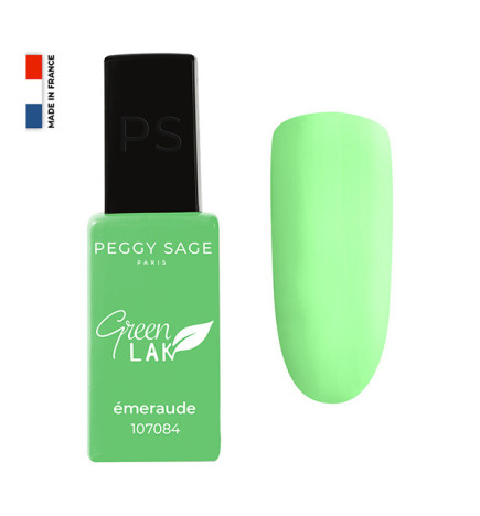 Vernis à Ongles Green Lak N°084 Emeraude Peggy Sage 10ml