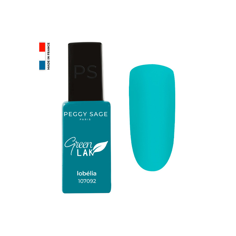 Vernis à Ongles Green Lak N°092 Lobélia Peggy Sage 10m Vernis à Ongles Green Lak N°092 Lobélia Peggy Sage 10m