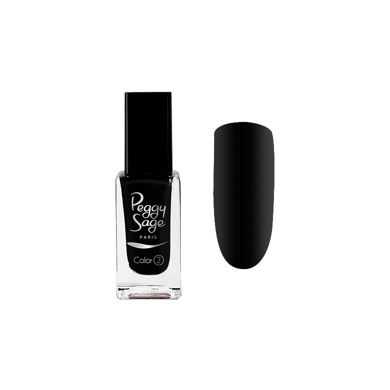 Vernis à Ongles Color N°9026 Black Velours Peggy Sage 11ml