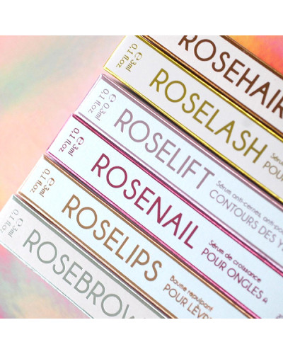 Coffret ROSEBOX 6 Sérums ROSEGOLD Paris