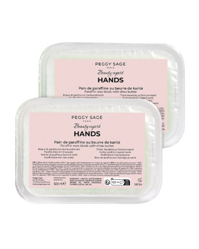 Pains de Paraffine Beurre de Karité Peggy Sage 2 x 500g