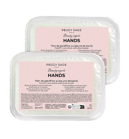 Pains de Paraffine Beurre de Karité Peggy Sage 2 x 500g