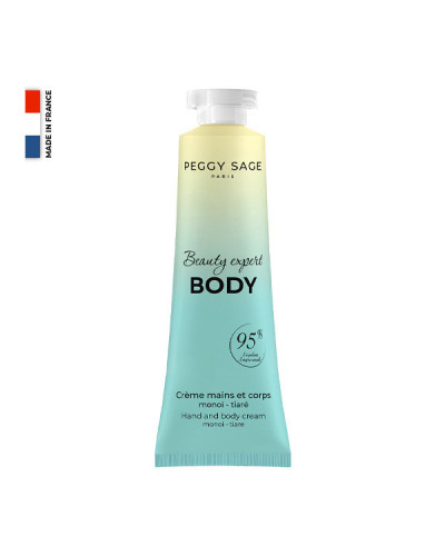 Crème mains et corps Monoï Tiaré Beauty Expert Peggy Sage 30ml