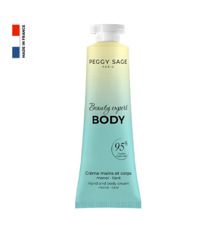 Crème mains et corps Monoï Tiaré Beauty Expert Peggy Sage 30ml
