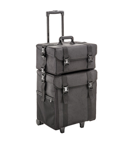Mallette Trolley 2 En 1 Make-Up artist Noire